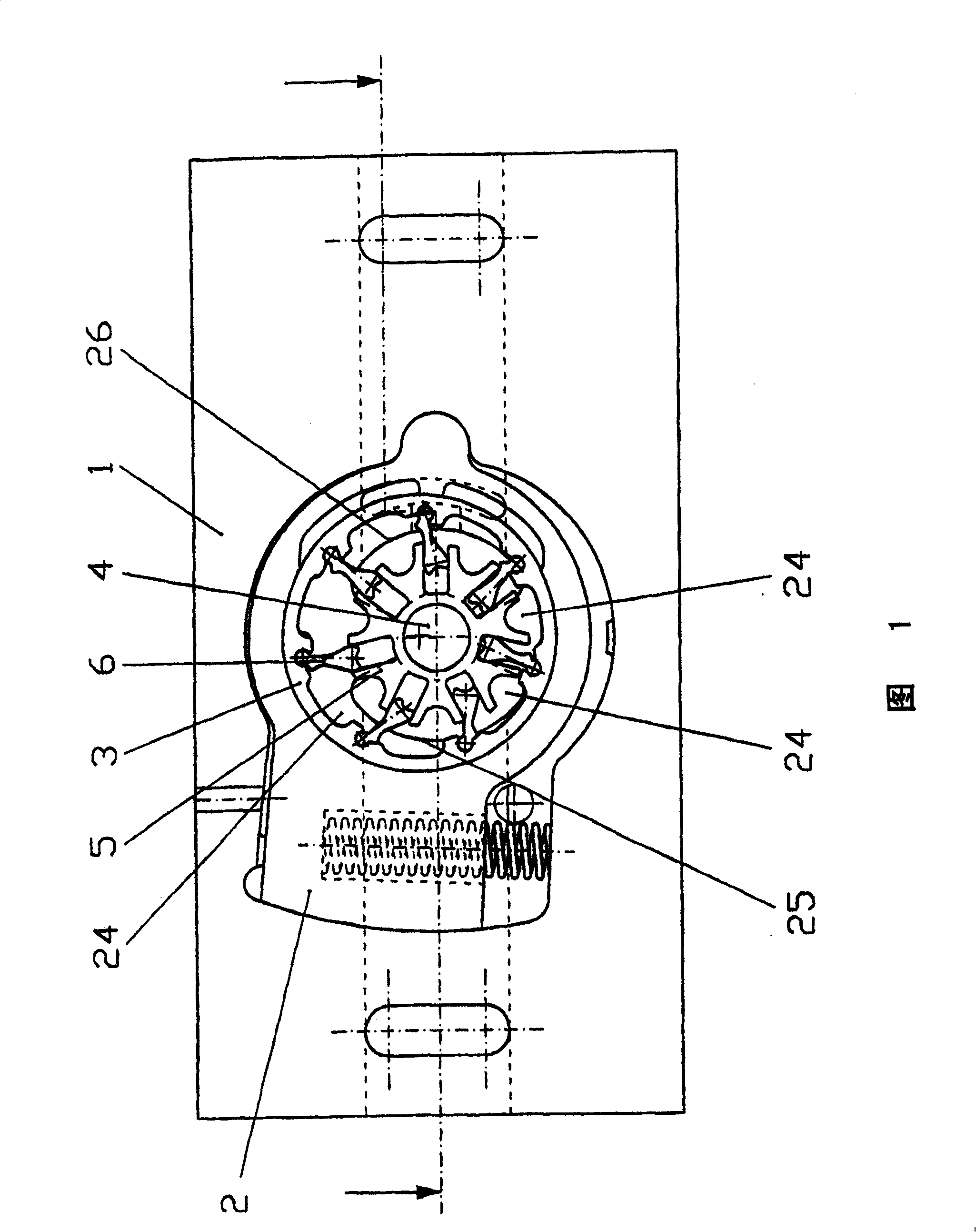 Oscillating slide machine