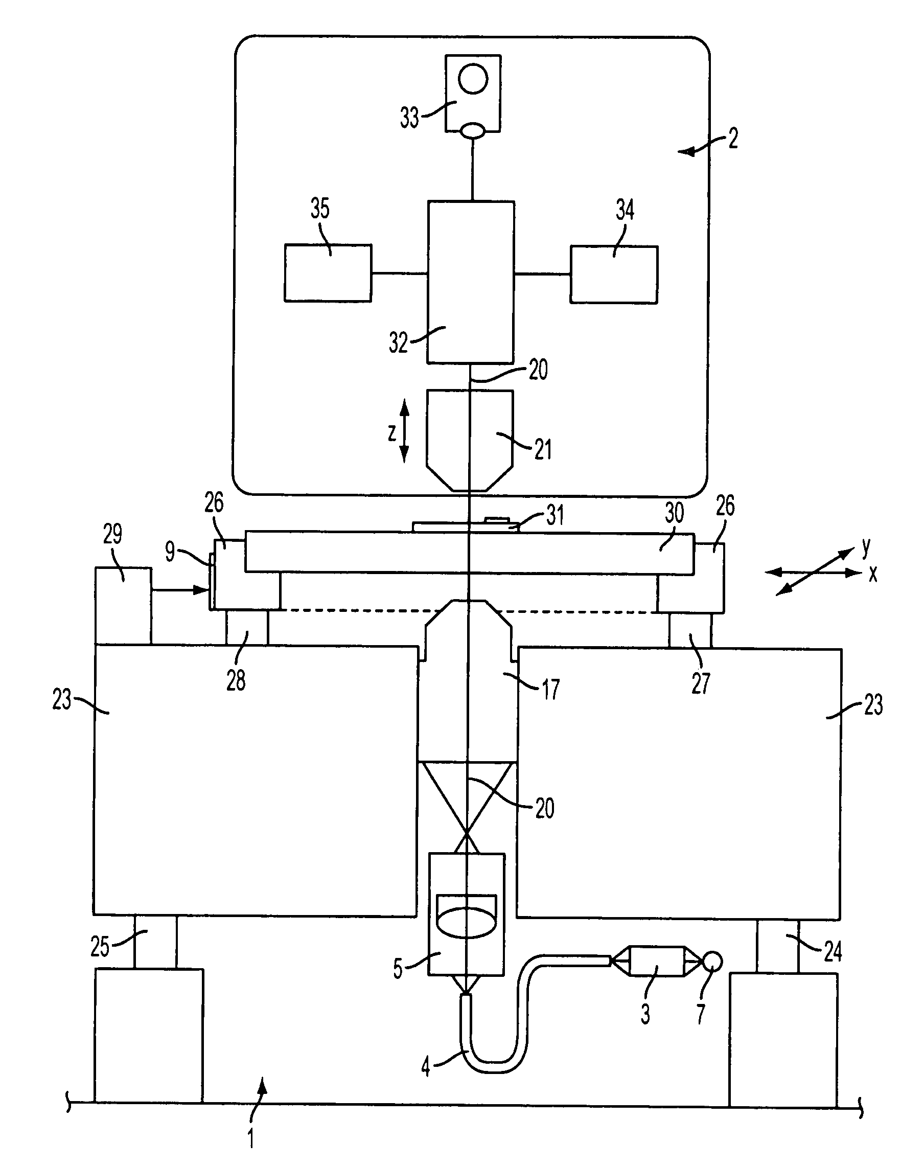 Method for enhancing the measuring accuracy when determining the coordinates of structures on a substrate