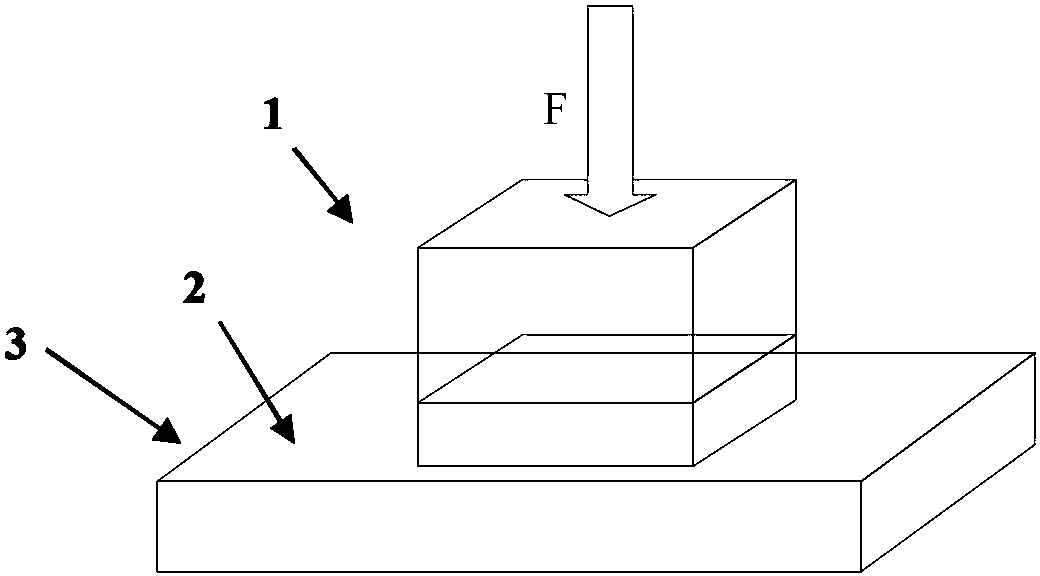 Method for connecting carbon fiber reinforced aluminum-based composite with metal