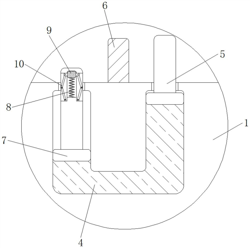 An anti-loosening and tightly fixed sewer pipe fixing device