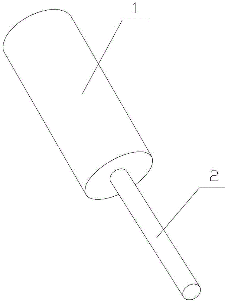 Stick shaped peanut crisp and preparation method thereof