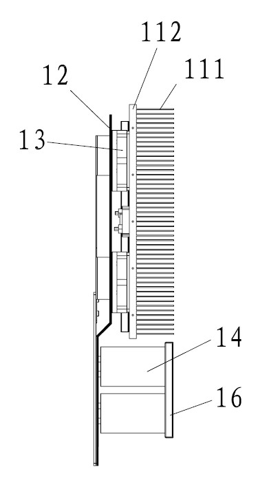 Power module group of high-power current-converting equipment