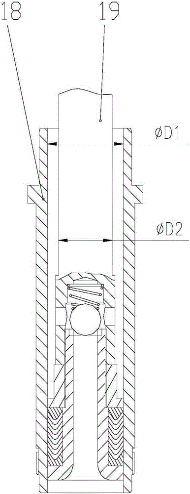 Specific-proportion bi-component fluid output device