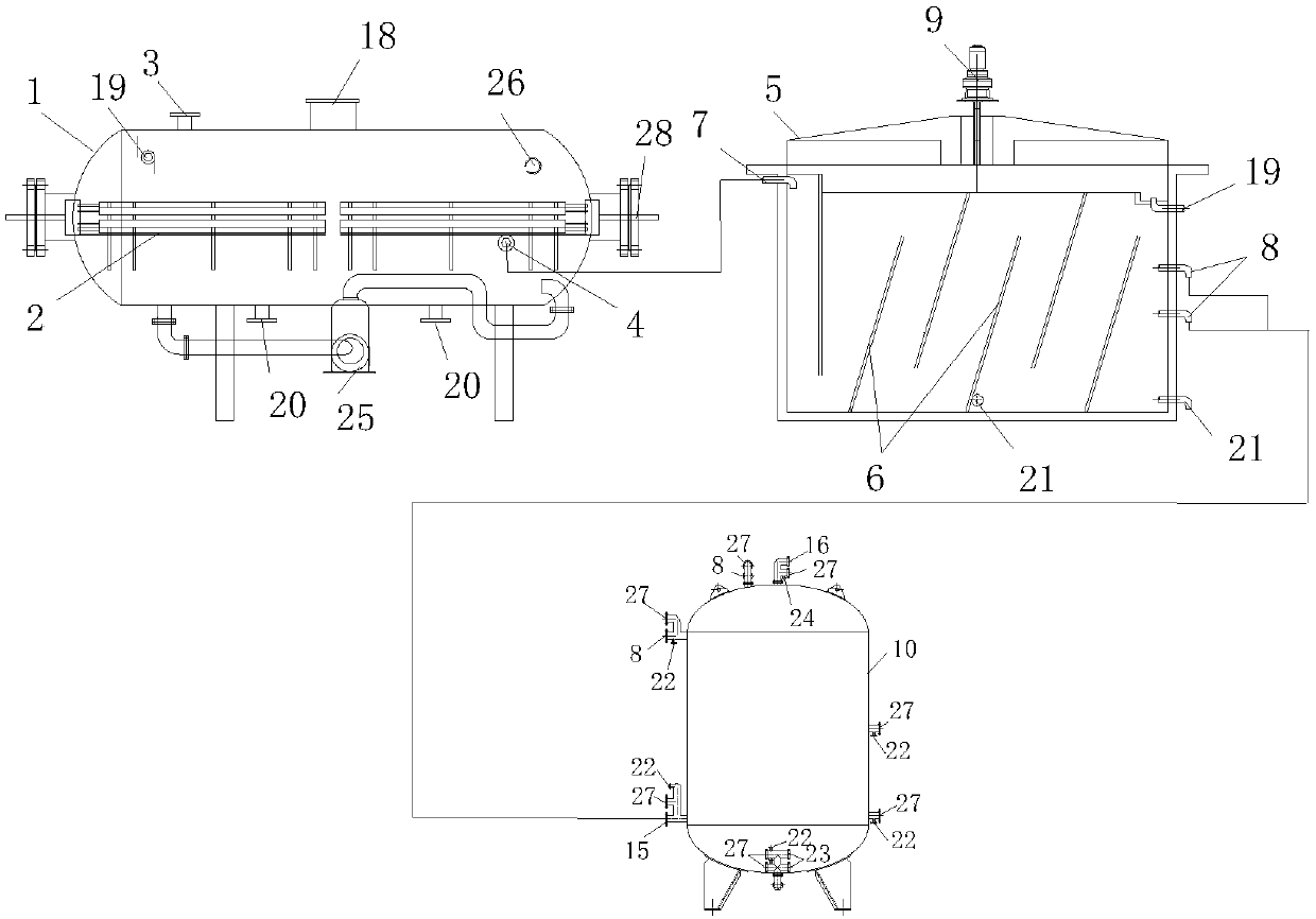 Method and system for carrying out oil and dust removal on wastewater by mechanical demulsification