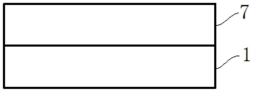 Algan-based ultraviolet LED epitaxial layer and its stripping method