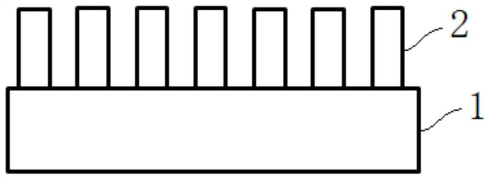 Algan-based ultraviolet LED epitaxial layer and its stripping method