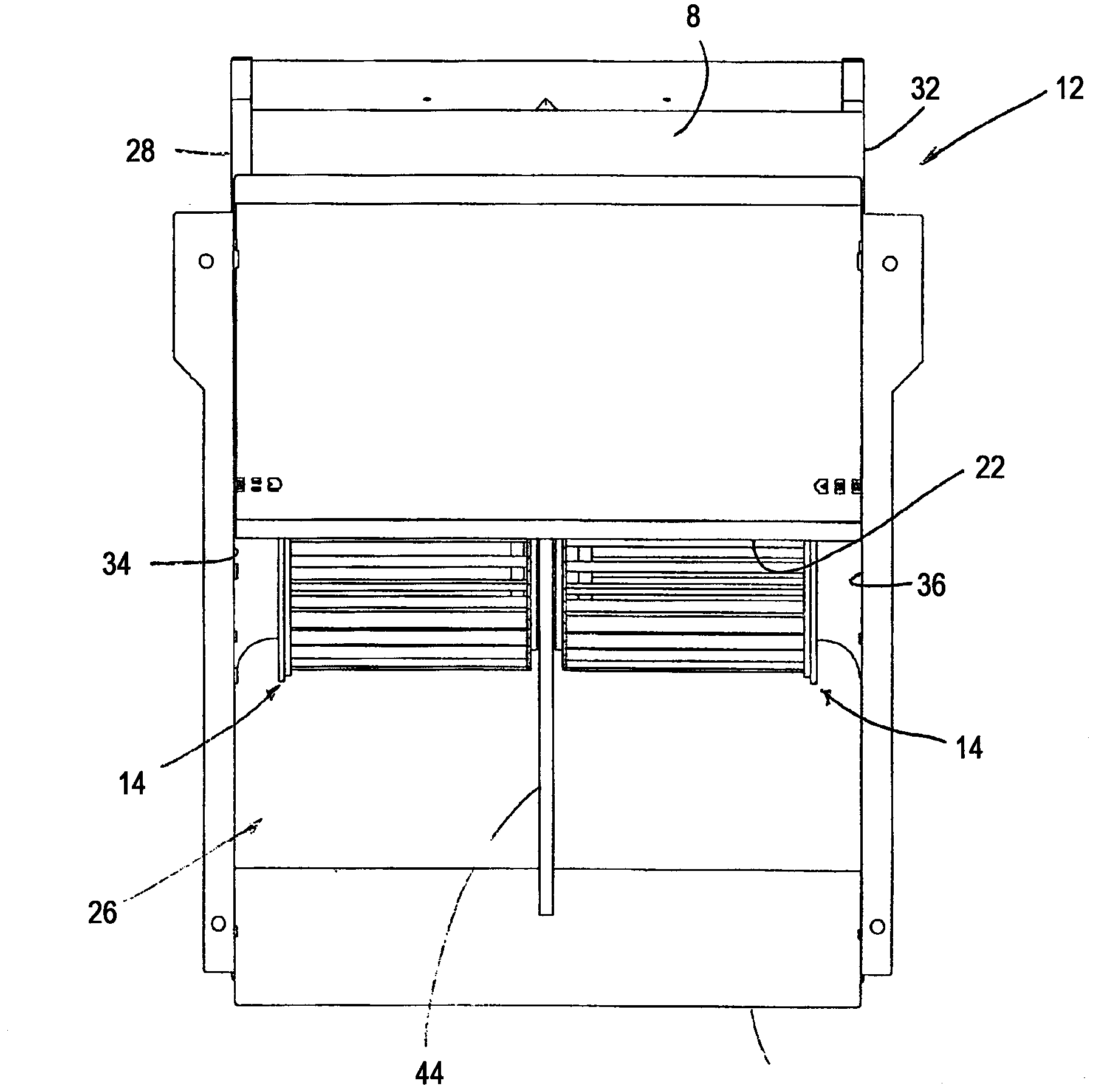 Blower assembly with motor integrated into the impeller fan and blower housing constructions