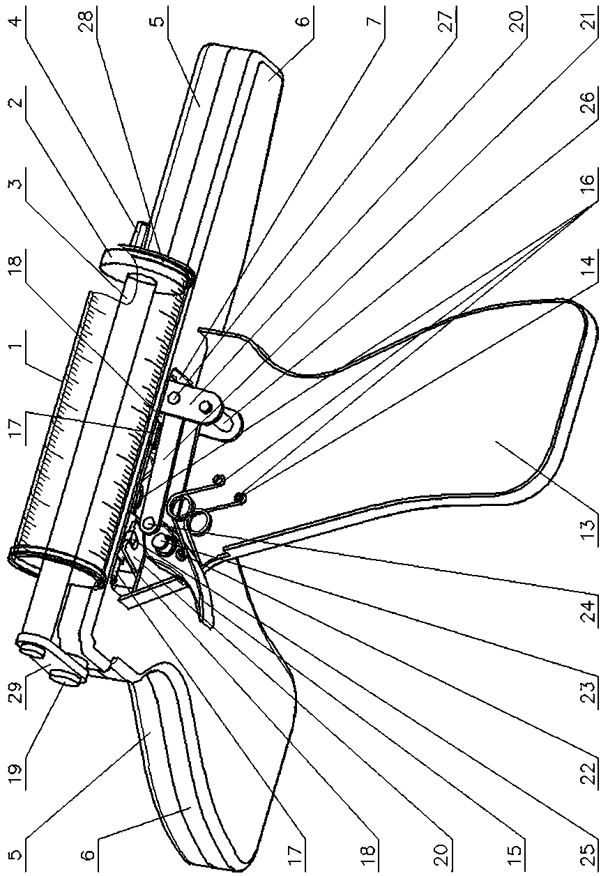 Self-sucking type injection booster