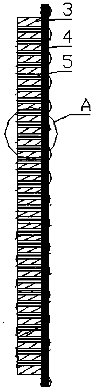 Preparation method of two-dimensional carbon/silicon-silicon carbide composite pin