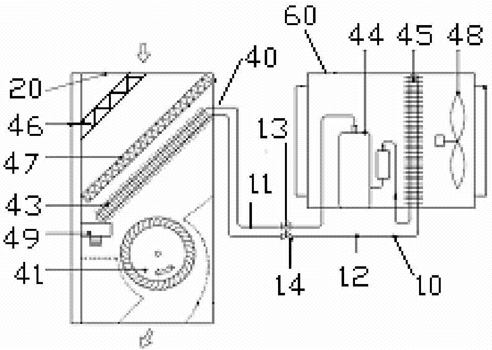 Fresh air conditioner integrated machine