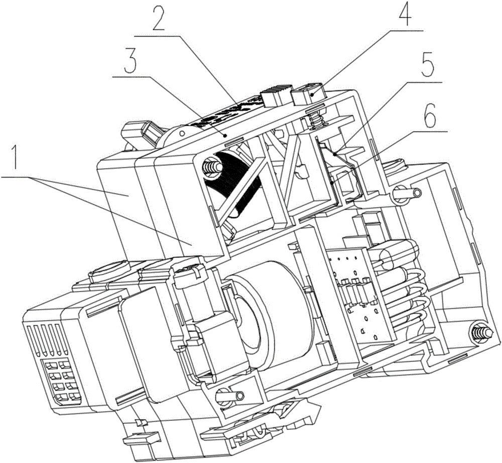 Energy-saving residual current circuit breaker