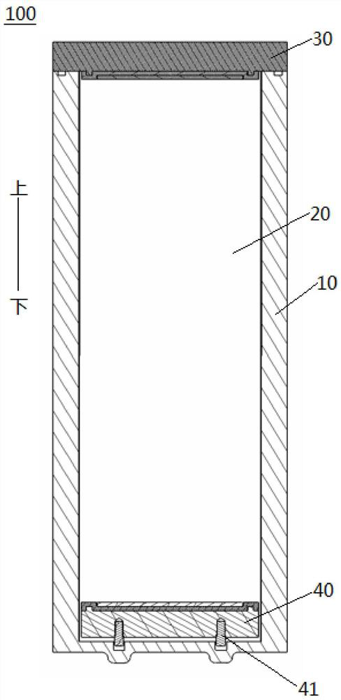 Fuel cell and electric pile structure thereof