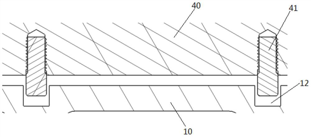 Fuel cell and electric pile structure thereof