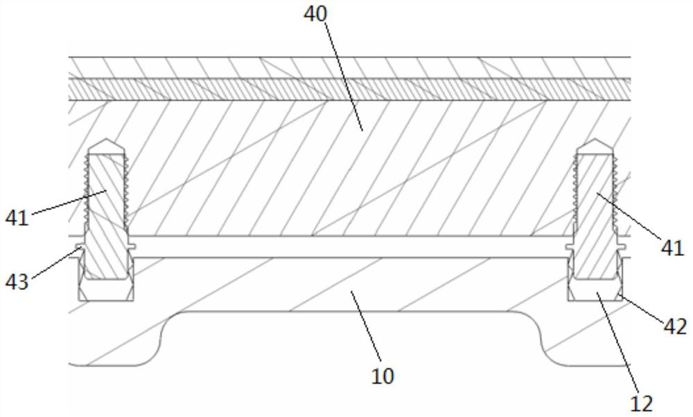 Fuel cell and electric pile structure thereof