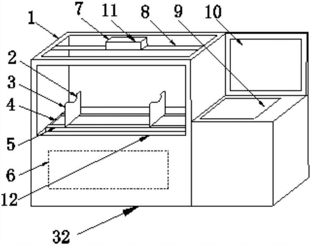 Detection and maintenance device for slight water seepage in car engine cylinder and detection and maintenance method thereof