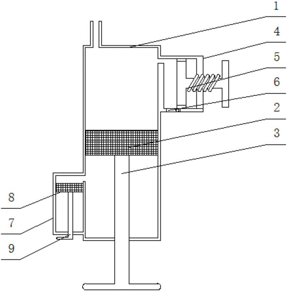 Drug feeding device with tablet crushing function