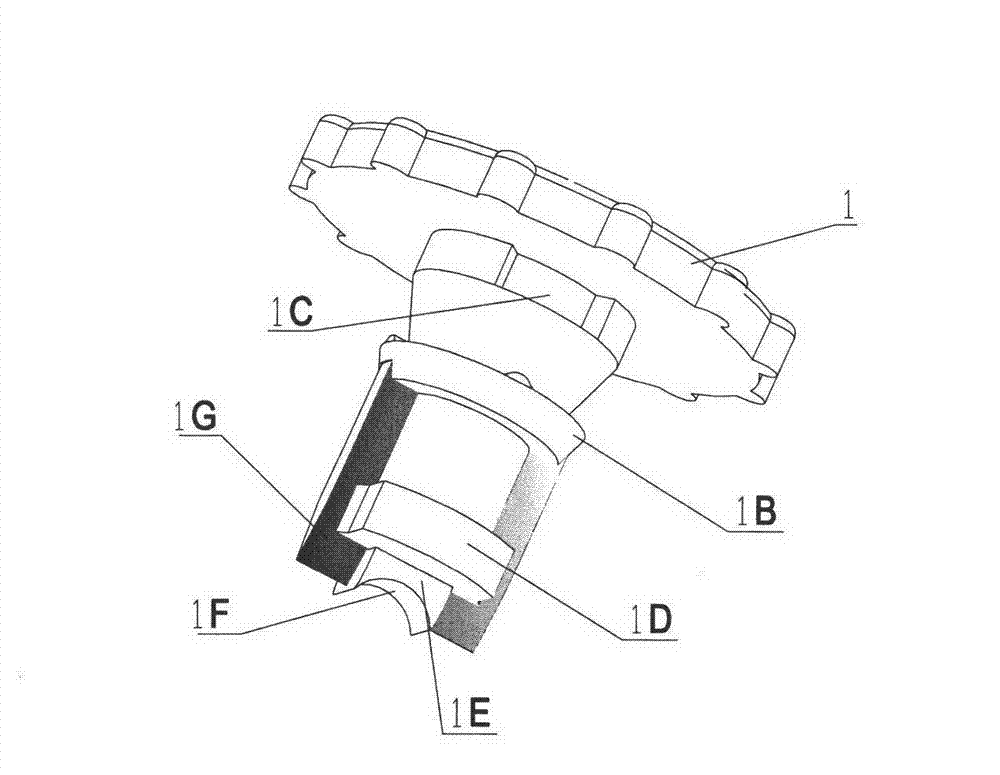 Dividing cut-off clip for safety vein puncture needle