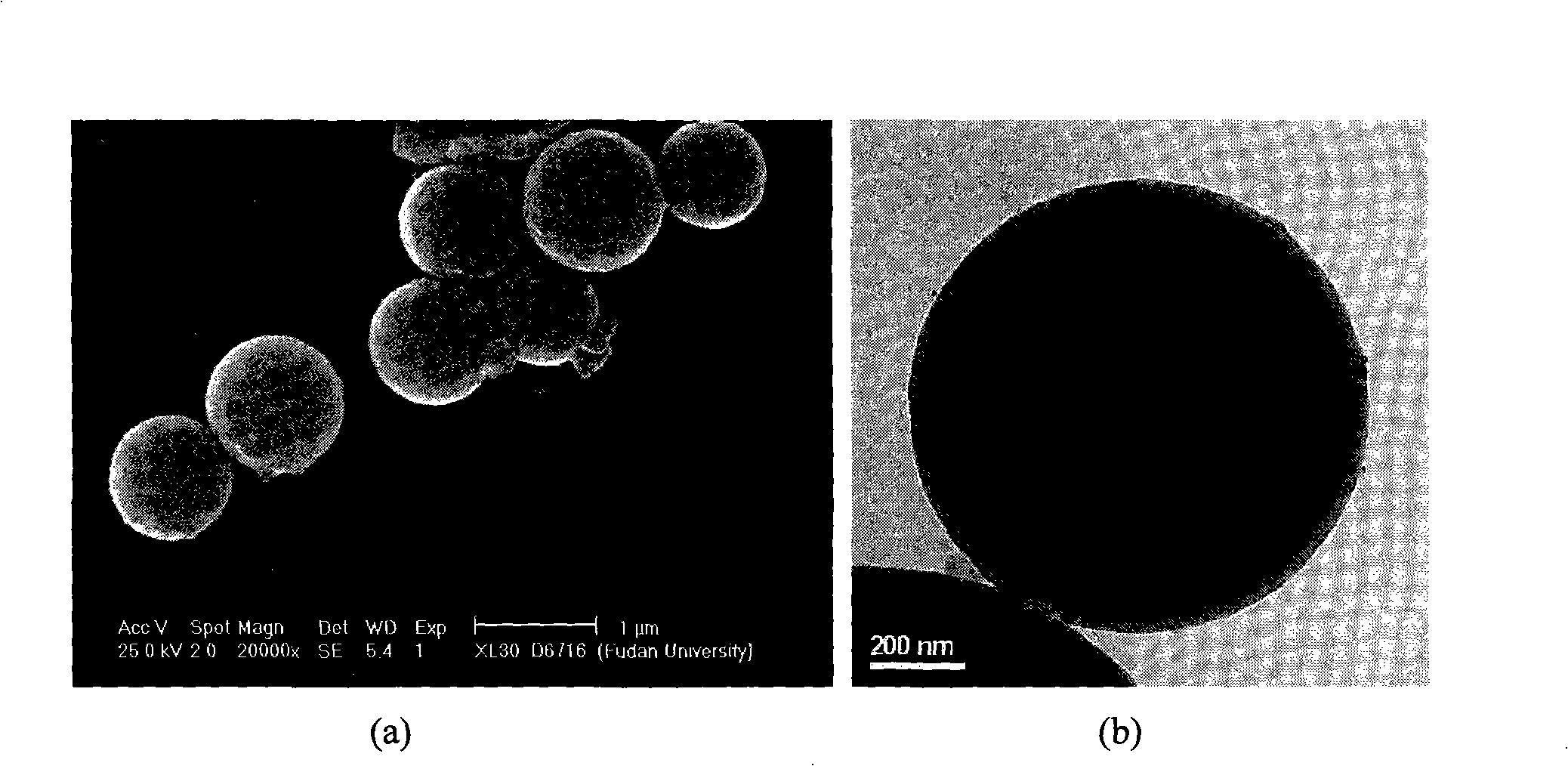 One-step synthesis method of surface loaded magnetic Fe2O3 nano-particle colloidal carbon ball