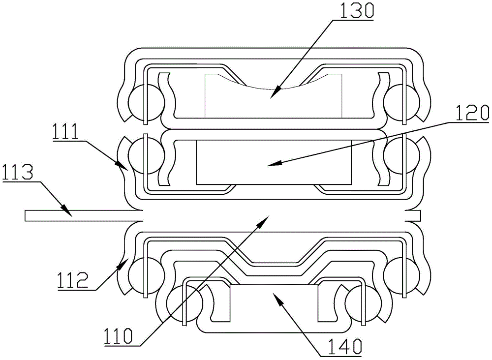 Multi-section sliding rail allowing splicing