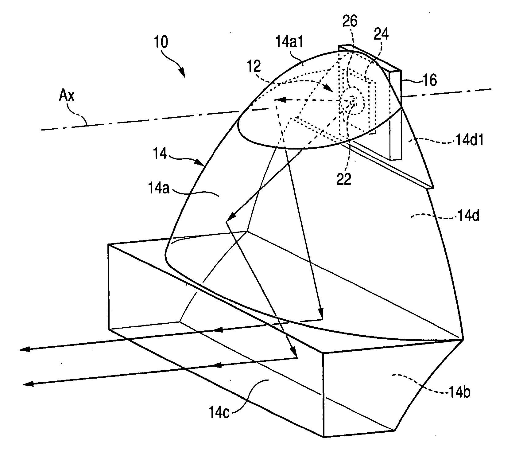 Lighting device for vehicle