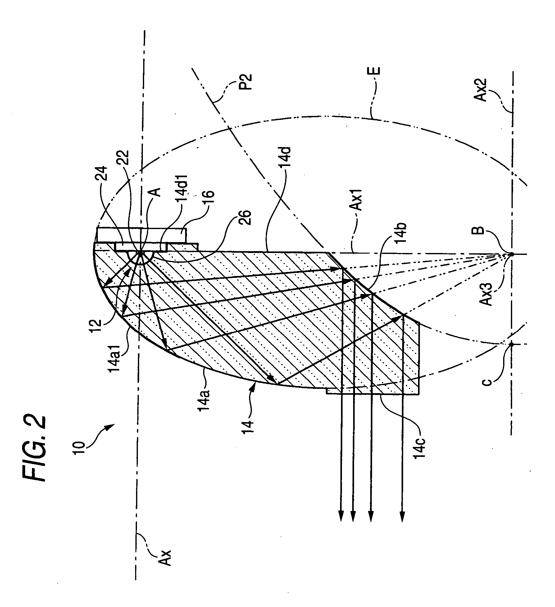 Lighting device for vehicle