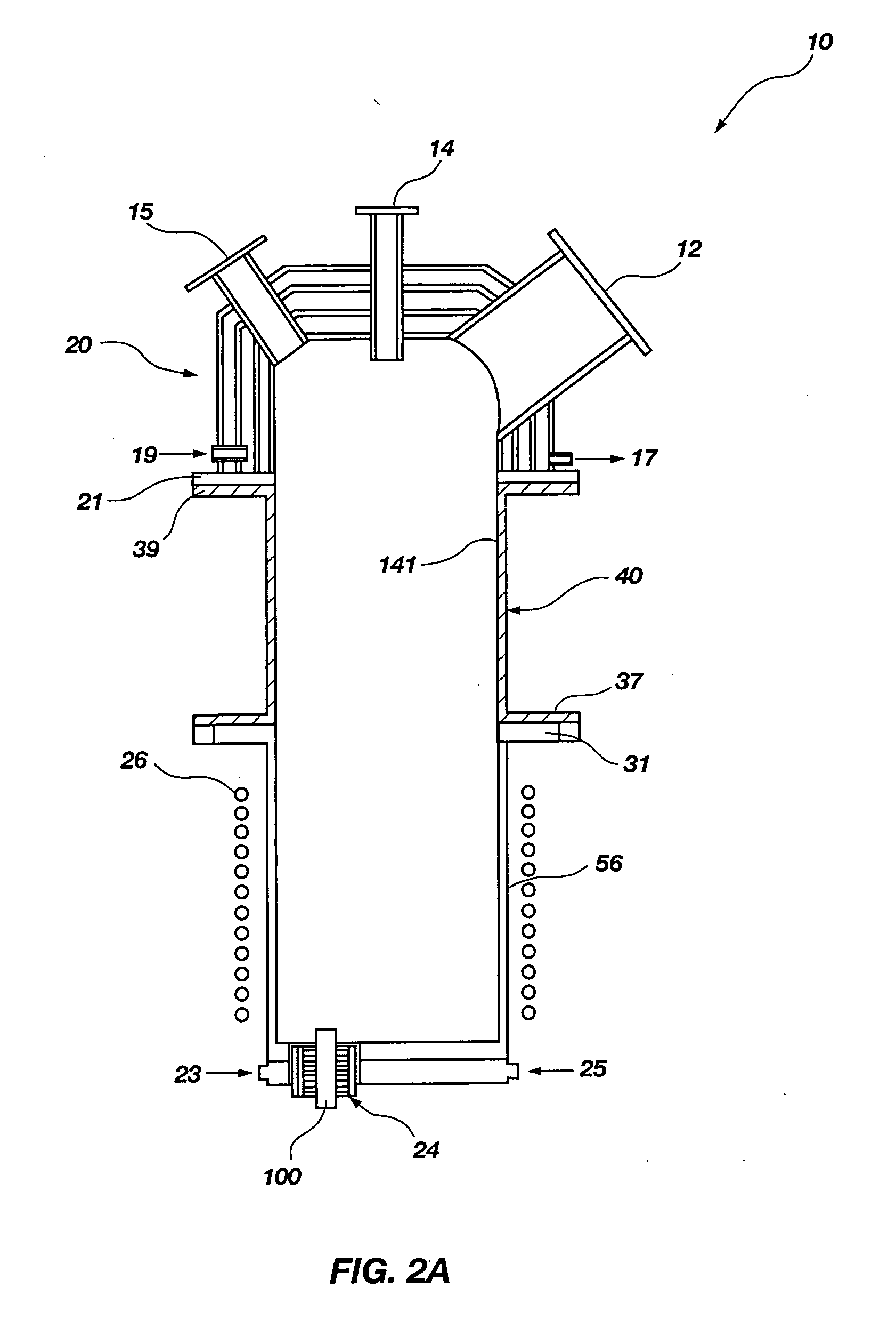 Induction coil configurations, bottom drain assemblies, and high-temperature head assemblies for induction melter apparatus and methods of control and design therefor