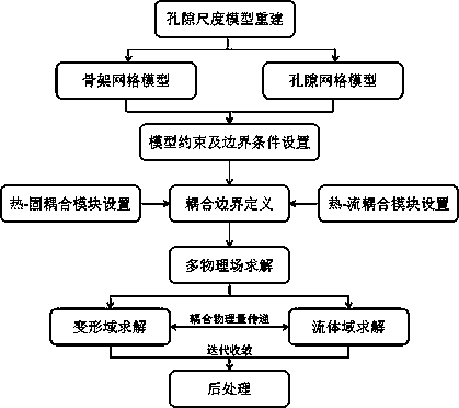 Thermal-Fluid-Solid Multi-Field Coupling Simulation Method Based on Micro-Scale Reconstruction Model