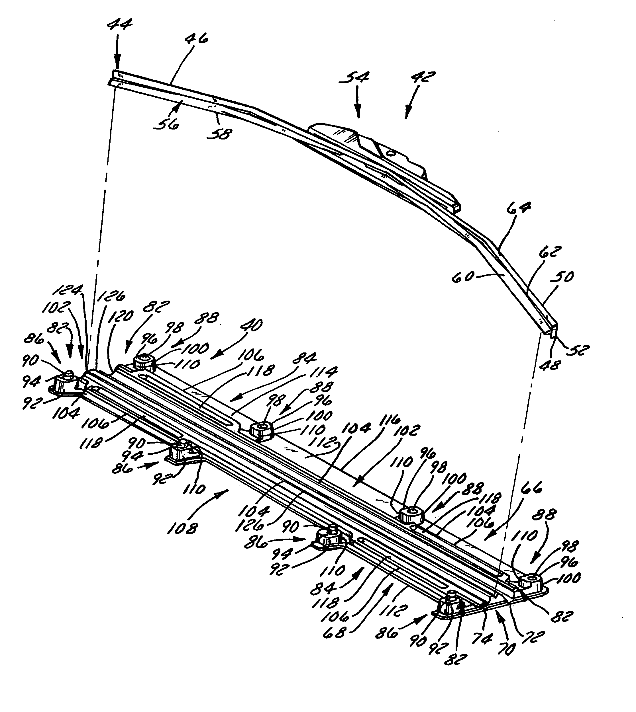 Wiper blade package