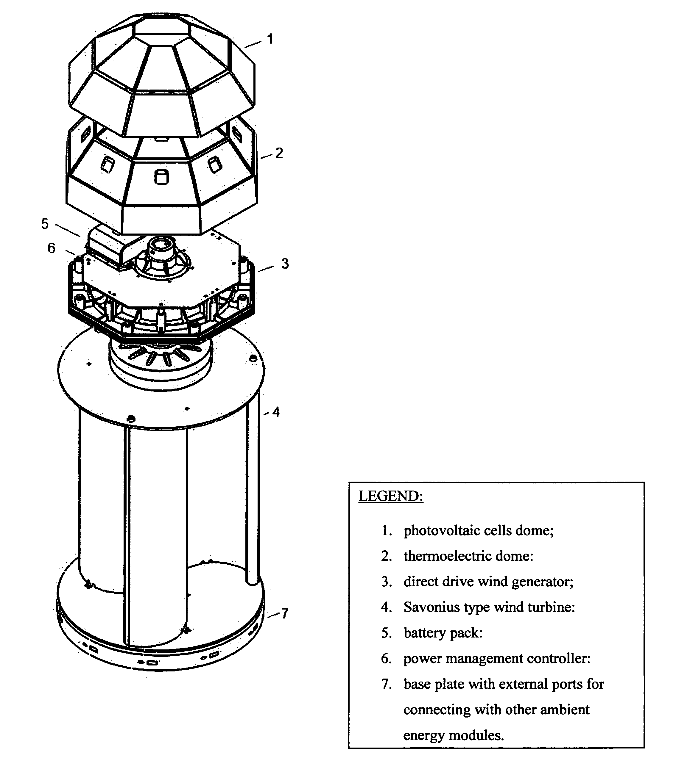 Compact Omnidirectional Modular Power Harvesting System