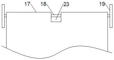 An elevator landing door system