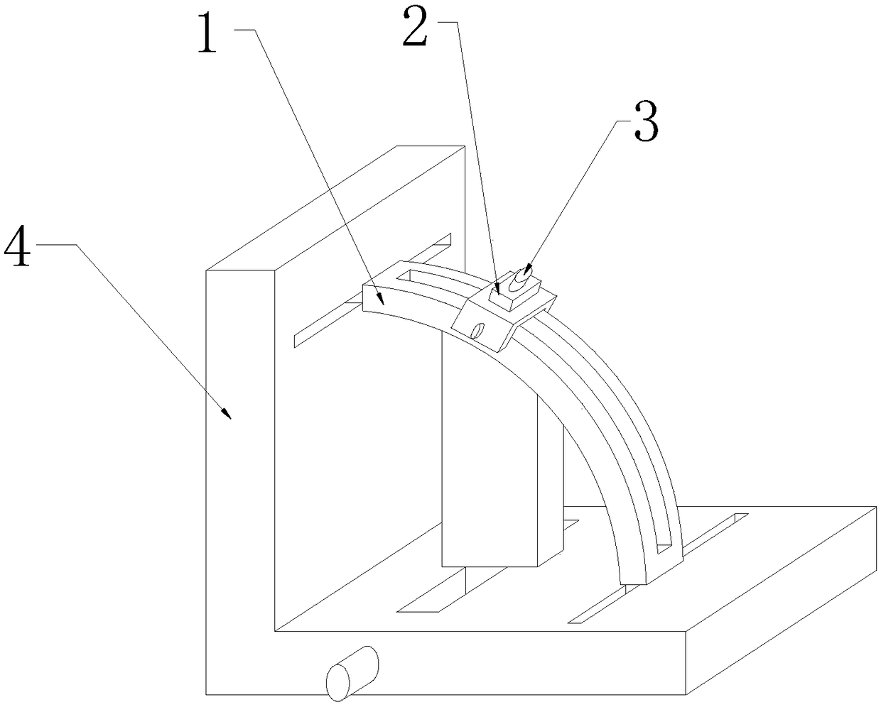 Fixing device of video monitoring equipment