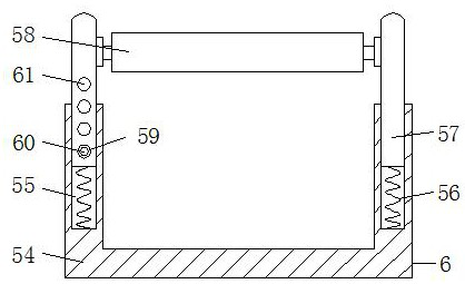 Spinning machine discharging mechanism with tailoring structure