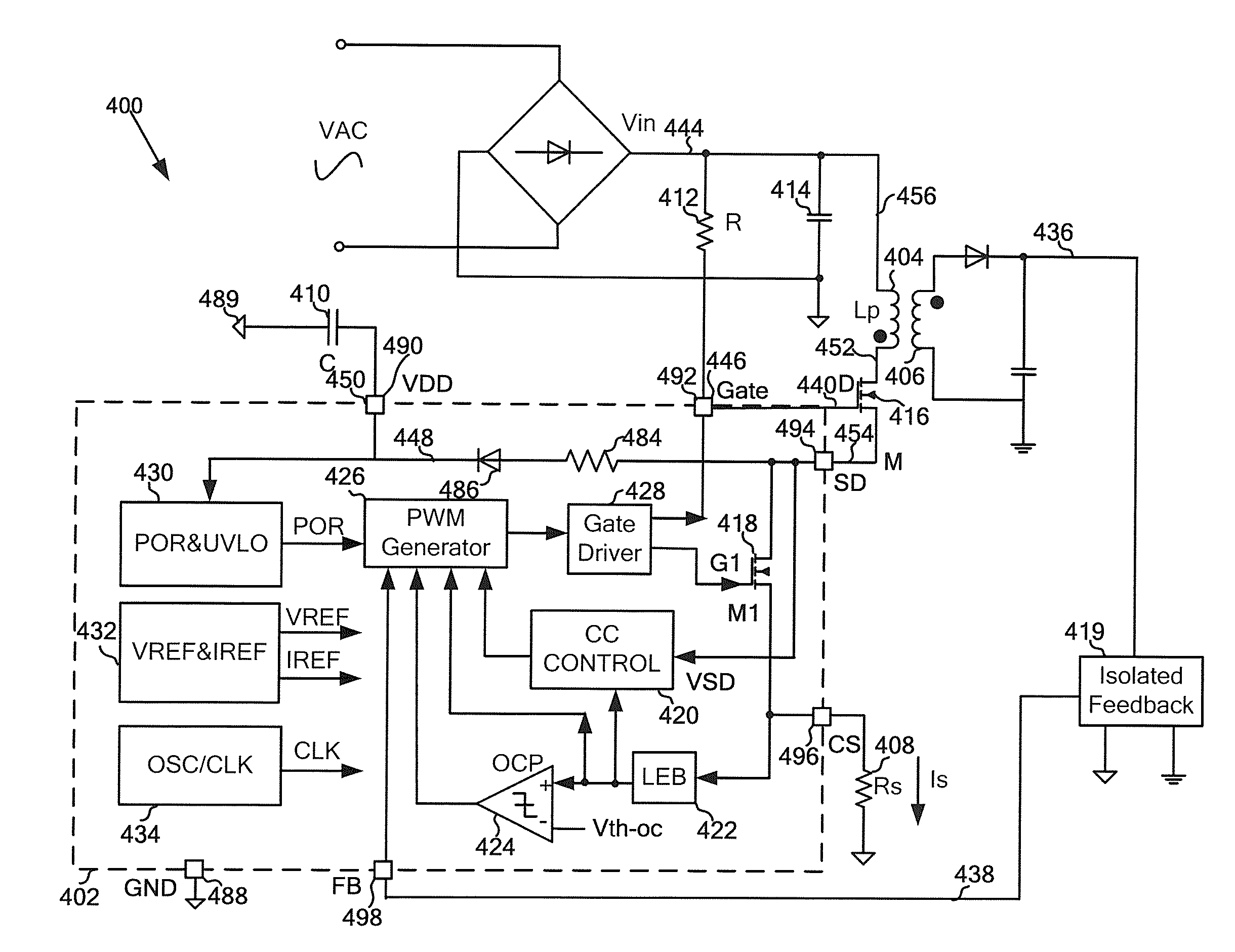 Systems and methods for constant voltage control and constant current control