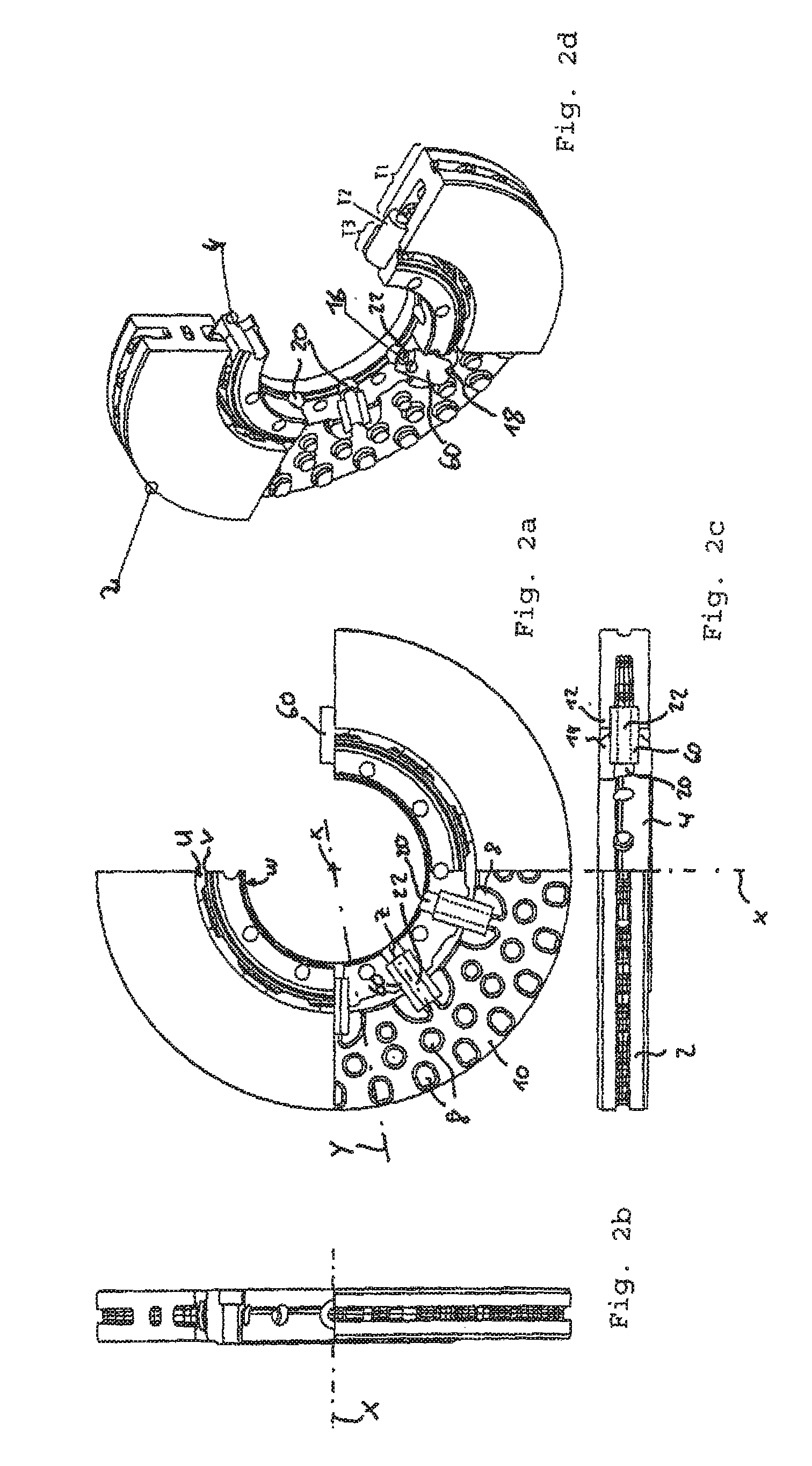 Brake disc arrangement for disc brakes