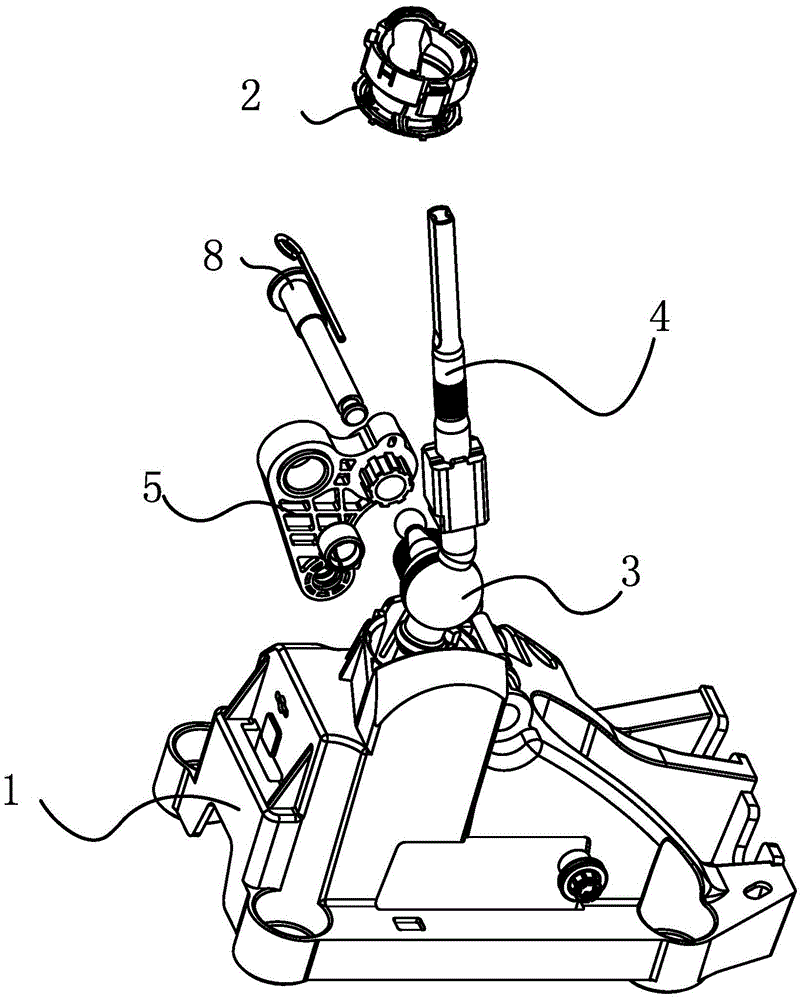 A kind of automobile shifter assembly