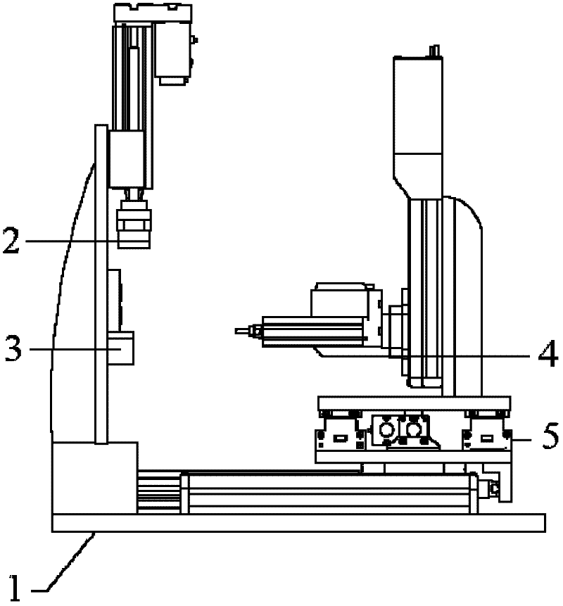 Bi-level switch electric endurance test operating mechanism