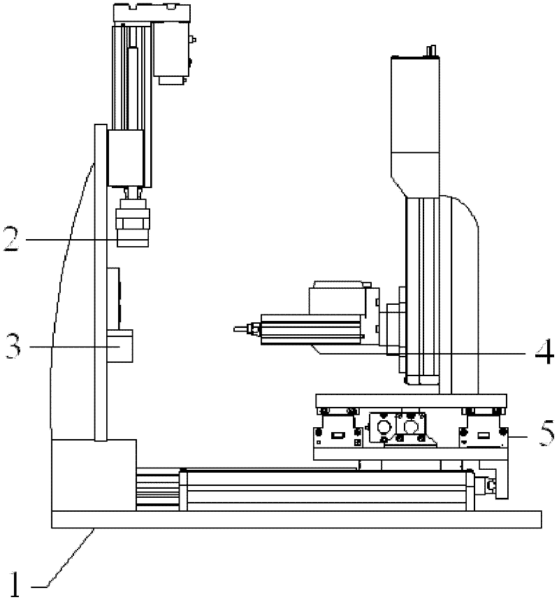 Bi-level switch electric endurance test operating mechanism