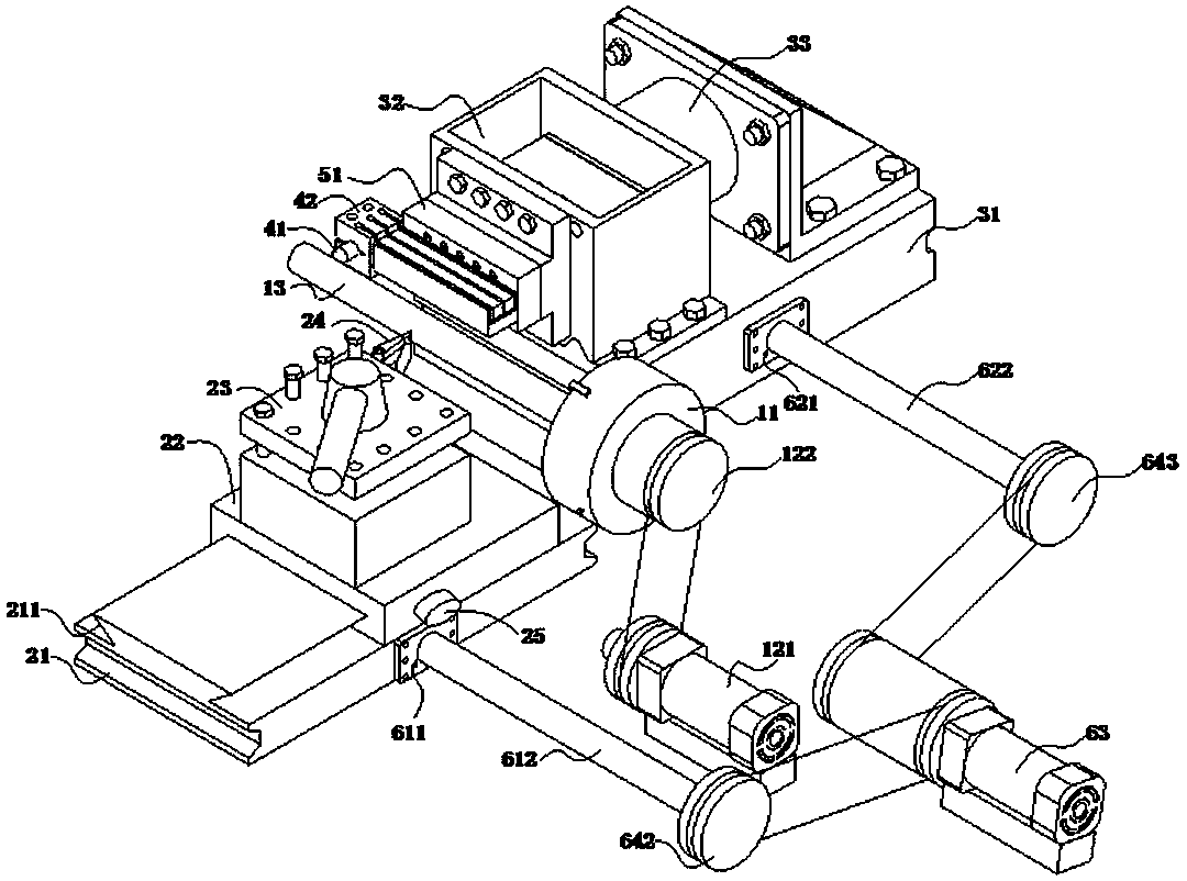 Friction experiment device for friction performance test of cutting tool coating