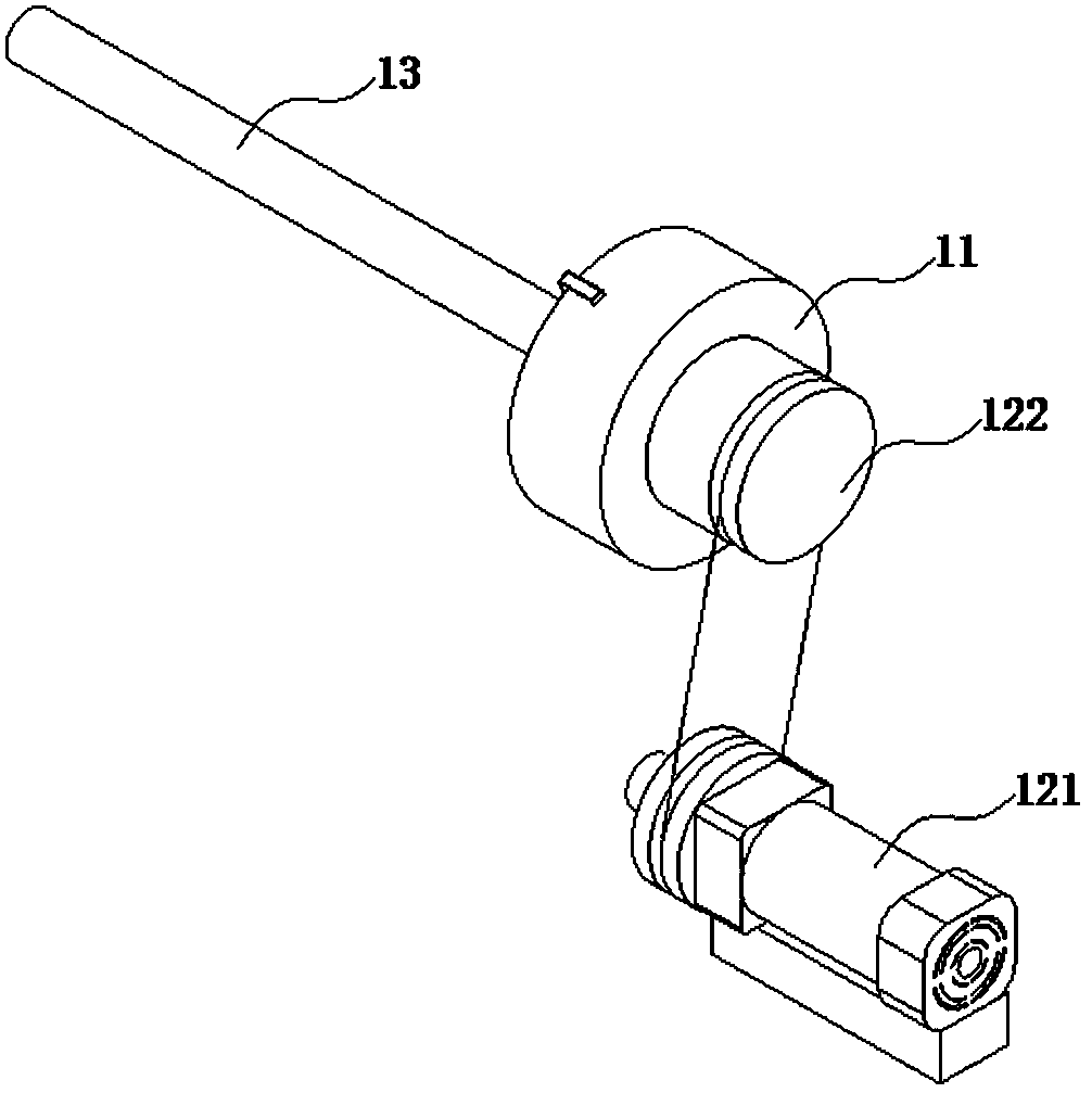 Friction experiment device for friction performance test of cutting tool coating