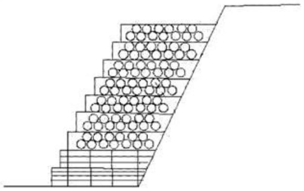 Stone cage and stone cage slope protection device with same