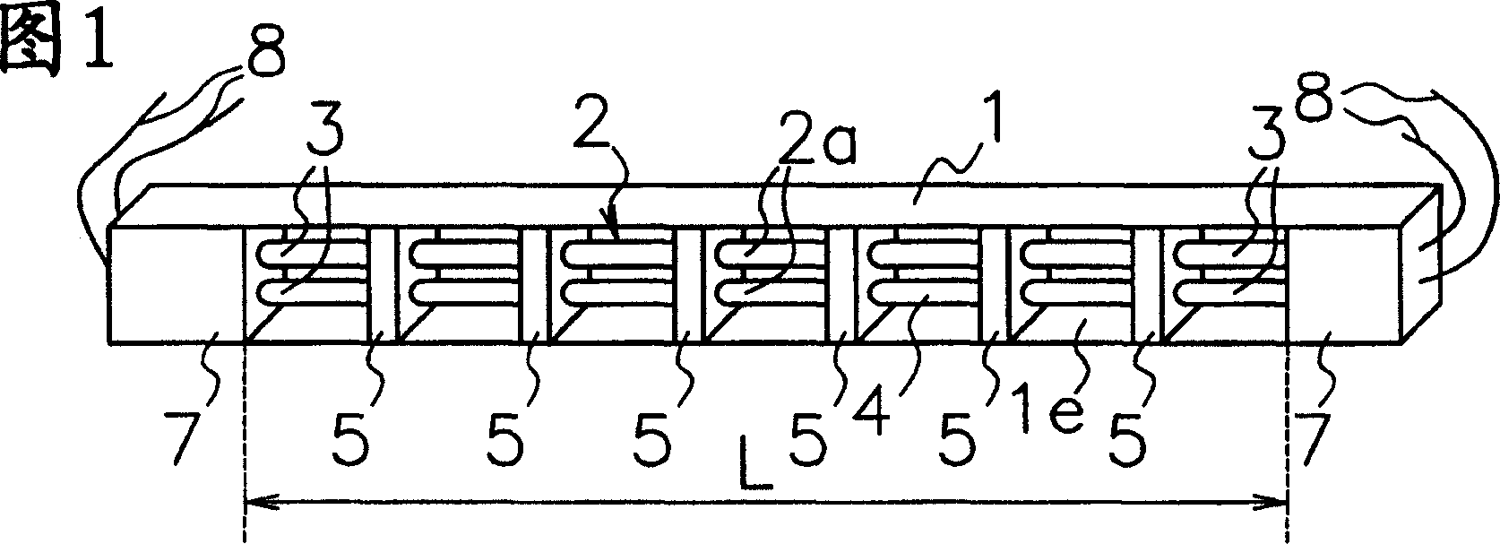 Cold cathode fluorescence tube device