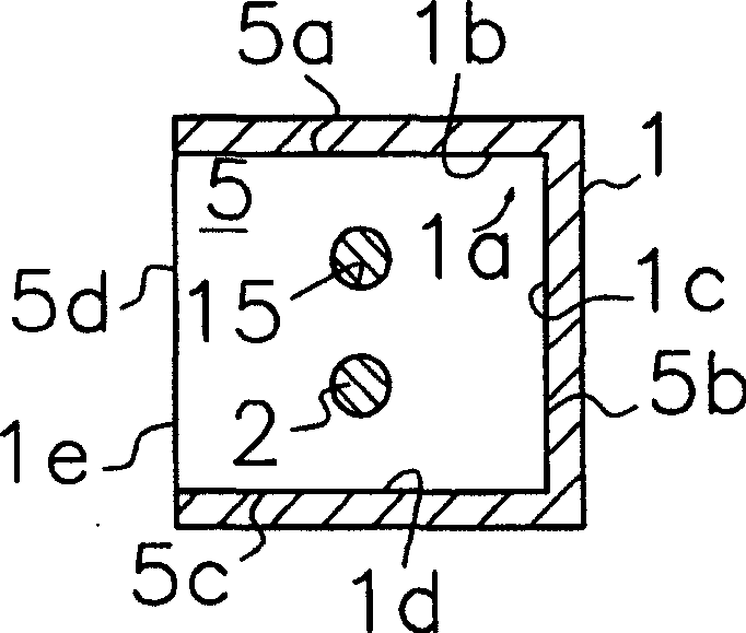 Cold cathode fluorescence tube device