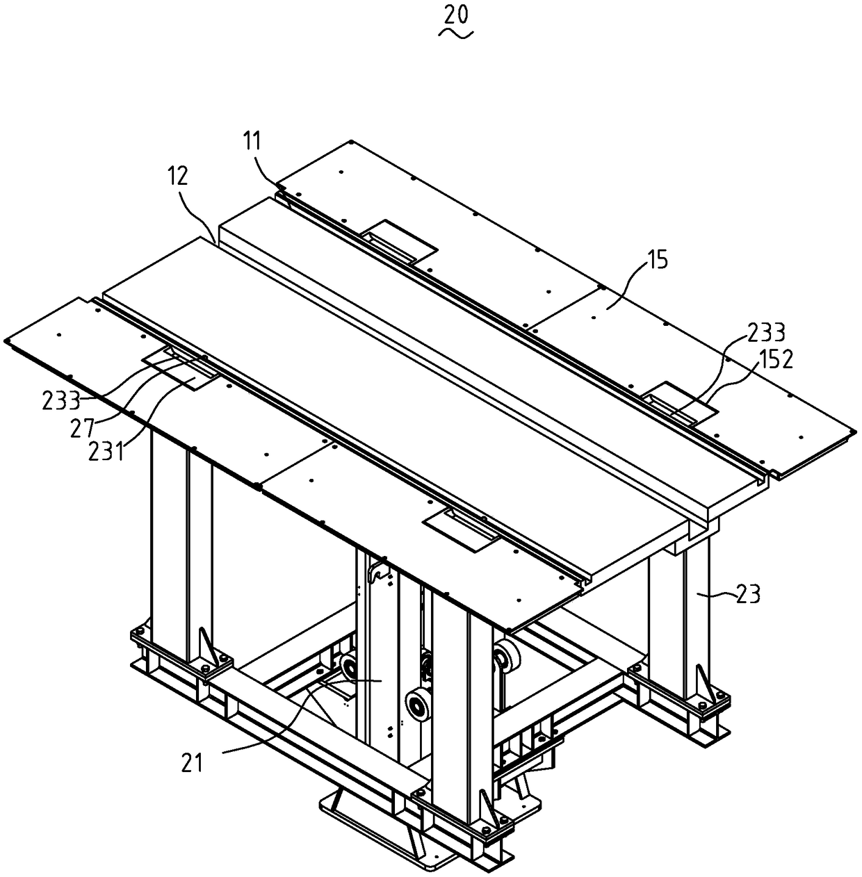 Bogie washing equipment