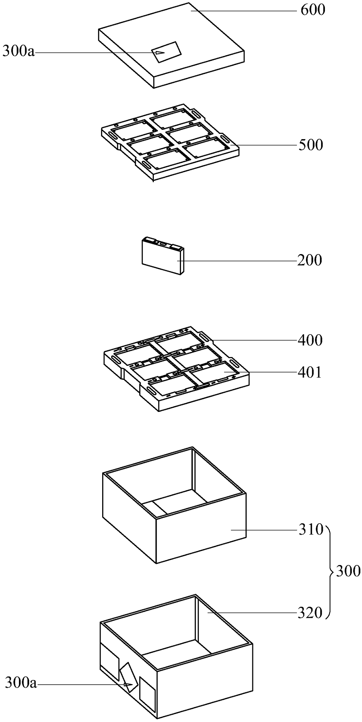 Battery packaging line