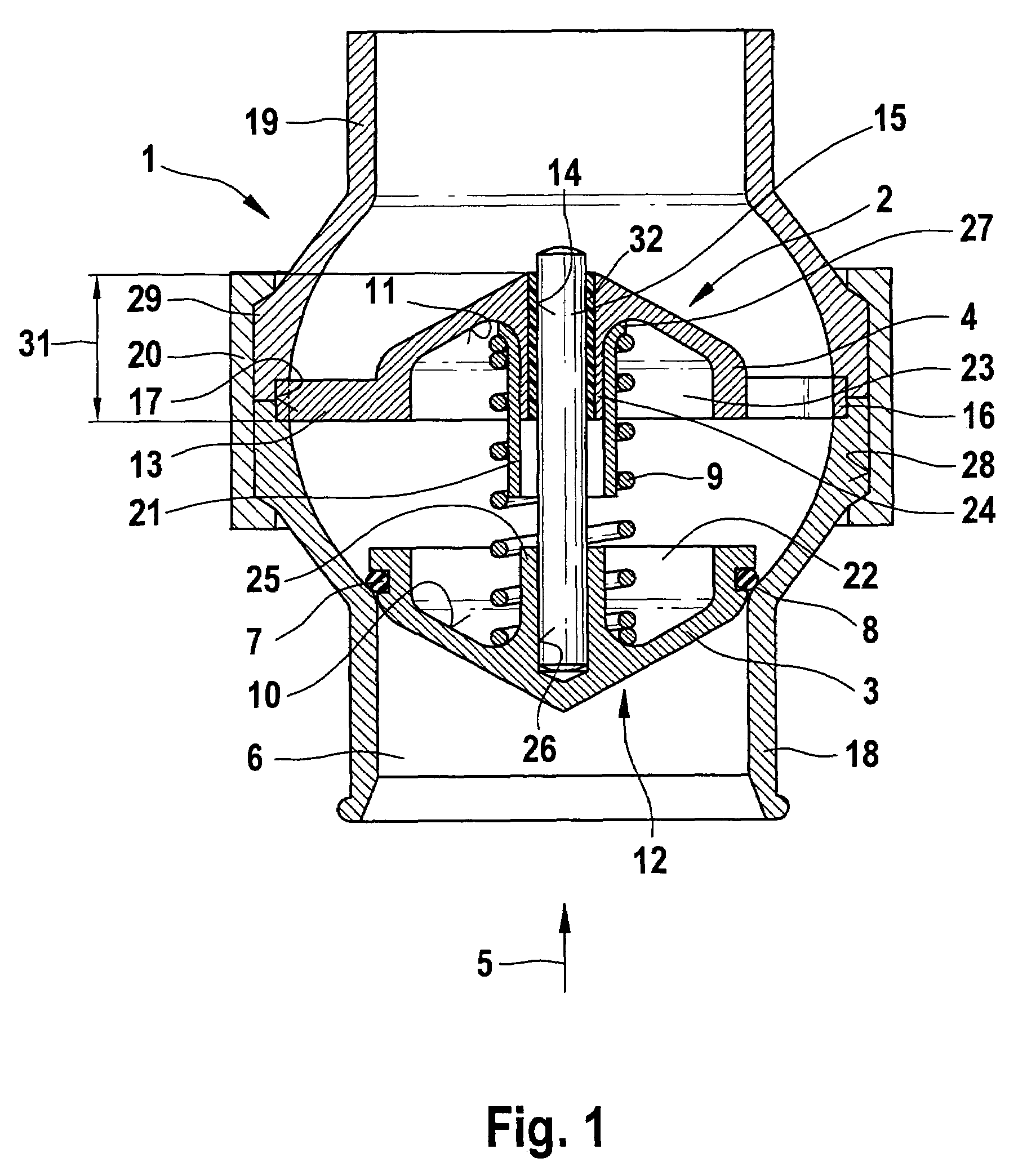 Compressor bypass valve for use in multistage supercharging