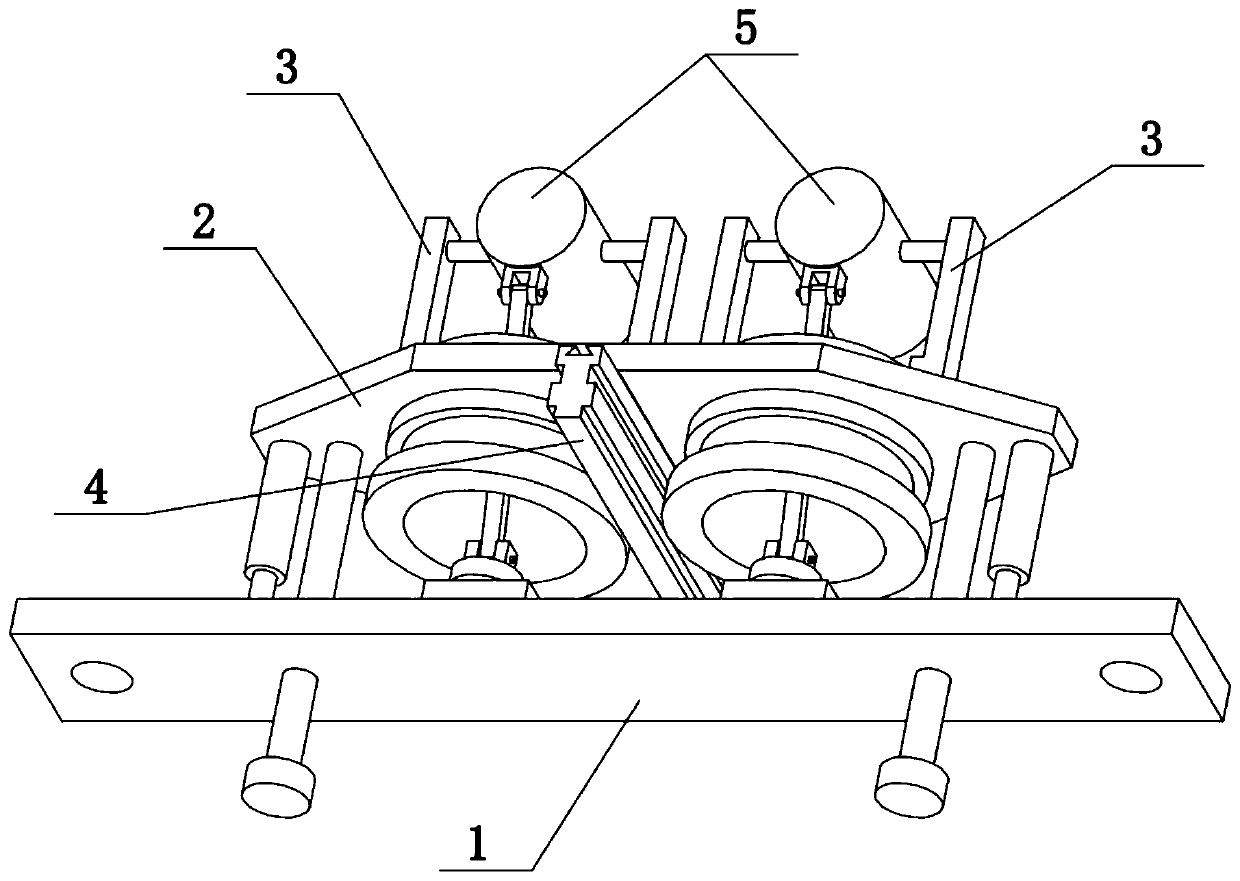 Intelligent monitoring equipment without monitoring blind area