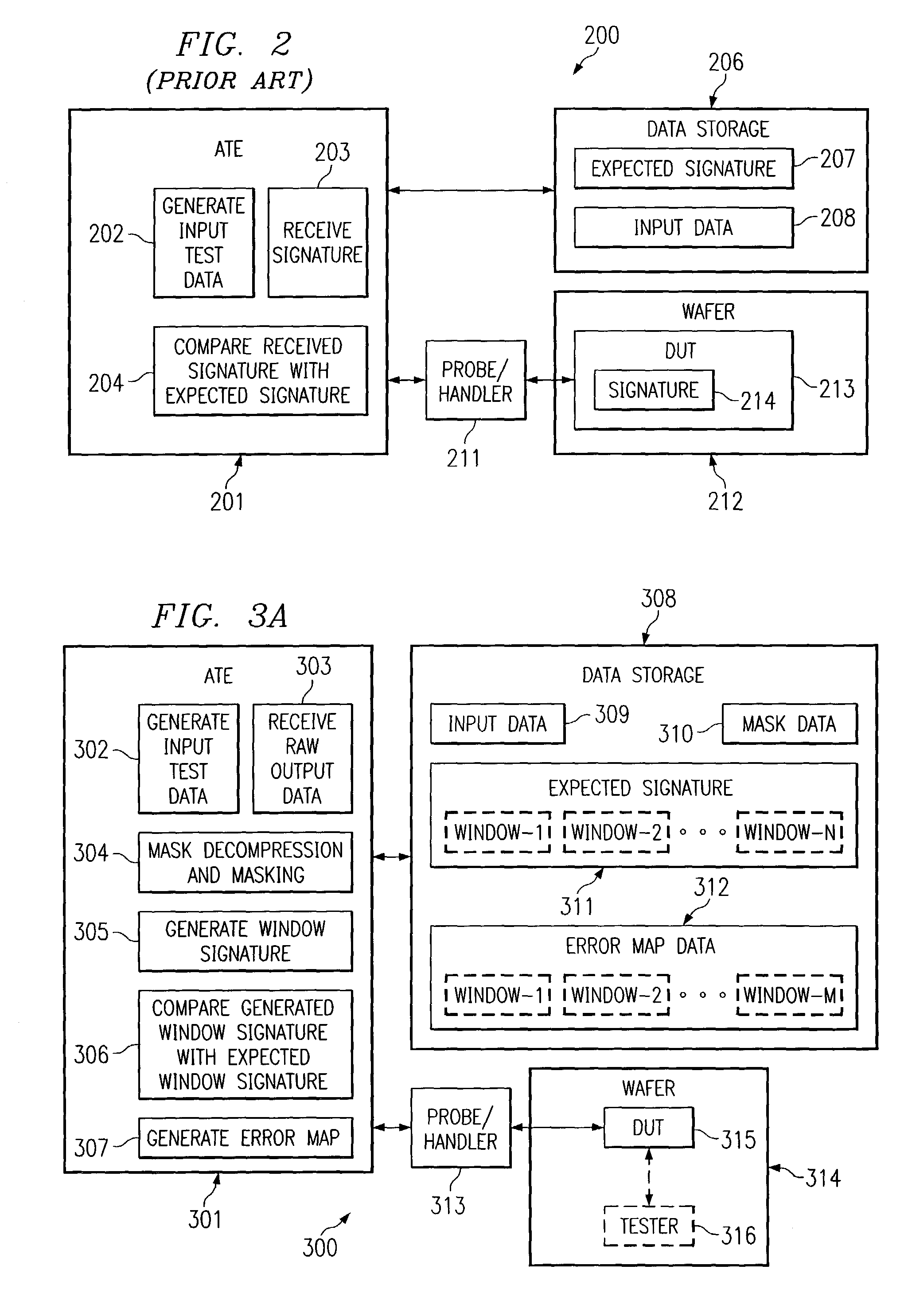 System and method for testing circuitry using an externally generated signature