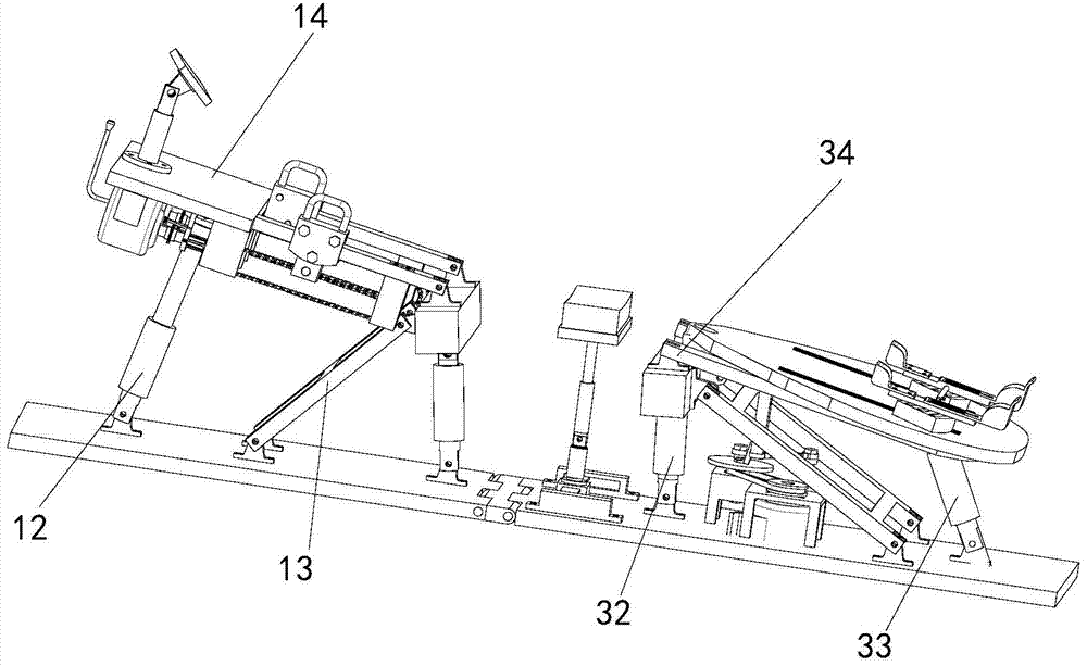 Intelligent spine rehabilitation training device