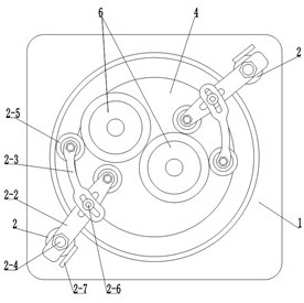 A large-area quartz wafer grinding device and grinding method thereof