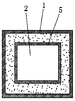 Structure of fire-proof explosion-proof type new energy vehicle battery